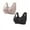 Black, variant on Ltctricy 2 Pack Womens Push up Bra Plus Size Front Closure No Underwire Bralette Full Coverage Breathable Comfortable Everyday Bra