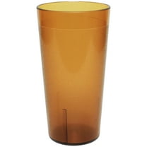 Excellante 16 oz tumbler, amber, comes in dozen