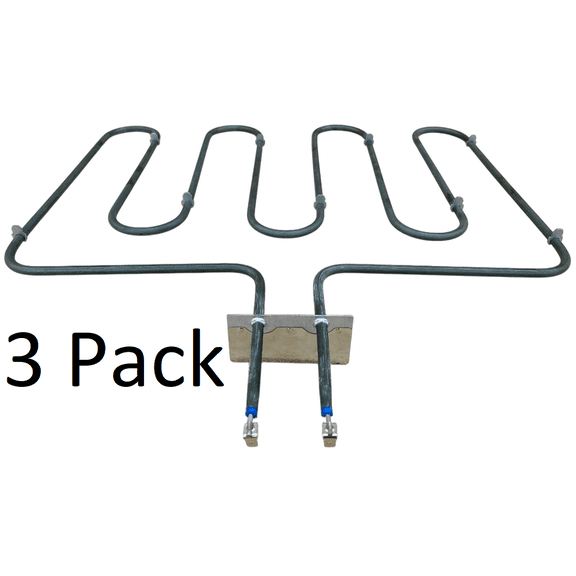 3 Pk, Bake Element for Frigidaire, Tappan, AP4298966, PS1992188, 318254906