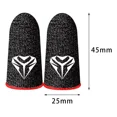 thumbnail image 2 of 1 Par De Guantes De Pulgar A Prueba De Sudor Sin Rojo, 2 of 8