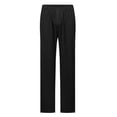 thumbnail image 2 of Cloudstyle Men's High-Rise Straight Leg Casual Pants - Lightweight Relaxed Fit Chino Trousers with 4 Pockets for Fall, 2 of 7