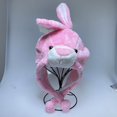 thumbnail image 4 of Fairnull Plush Hat with Earflaps Soft Washable Movable Ears Animal Cap Costume Supplies, 4 of 8