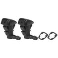 thumbnail image 1 of Front Windshield Wiper Nozzles for Cadillac CTS with Gaskets - Pack of 2 Black, 1 of 1