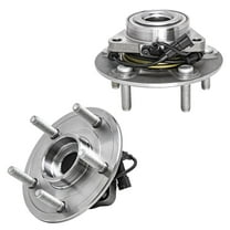 Detroit Axle - 2 Front Wheel Bearing Hubs for 2012-2022 Dodge Ram 1500, 2013 2014 2015 2016 2017 2018 2019 2020 2021 Wheel Bearing and Hubs Replacement
