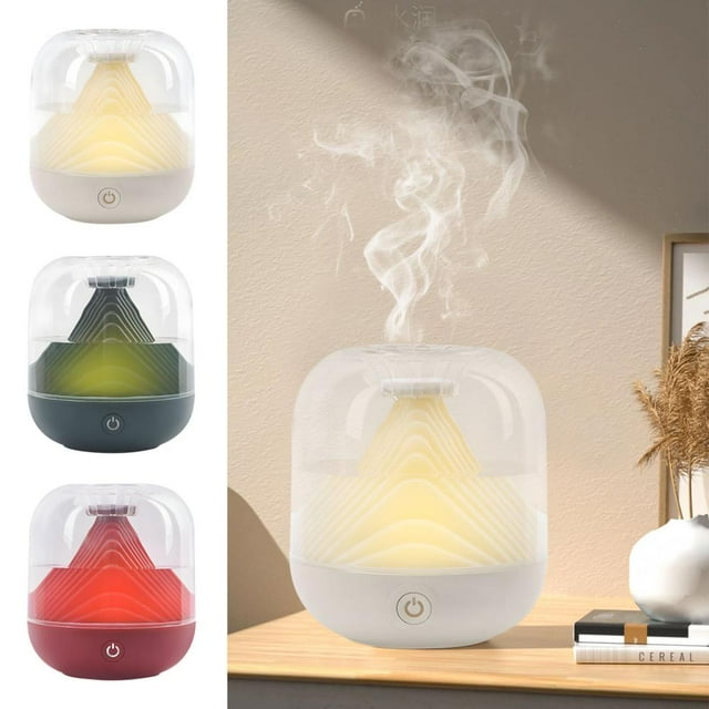 Feltree Portable USB Humidifier with 700ml Tank, Night Light, and Wireless Charging for Home Office and Bedroom Use