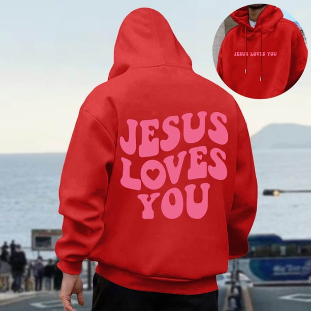 MHFRRA Sudadera con Capucha para Hombre, Forro Suave, Manga Larga, Cómoda, Informal, Moderna, Ligera y Cálida Rojo