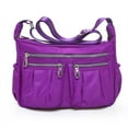 thumbnail image 2 of Sac à Bandoulière Multi-Poches Grande Capacité Imperméable pour Femmes Sac à Main Léger en Nylon, 2 of 7