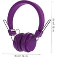 thumbnail image 4 of HUGFEGWE Casque Filaire pour Ordinateur Écouteurs Circum-Auriculaires Oreillette de Jeu à Réduction de Bruit CA919-72100, 4 of 9