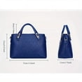 thumbnail image 4 of Women's Tote bag set, 4-piece bear pendant bag, large capacity tote purse crossbody bag, 4 of 9