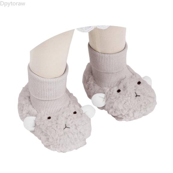 Dpytoraw Baby Sneakers Winter Warm Soft Sole Infant Walking Shoes For 0 2 Years Old Boys Girls Toddler First With Fleece Baby Sneakers Size 4.5