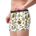 thumbnail image 3 of Bingfone Honey Men's Underwear - Casual Stretch Boxer Briefs-Small, 3 of 7