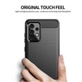thumbnail image 2 of Samsung A52 5G case,Galaxy A52 5G case,with HD Screen Protector, Soft TPU Slim Fashion Non-Slip Protective Phone Case Cover for Samsung Galaxy A52 5G (Black Brushed TPU), 2 of 8