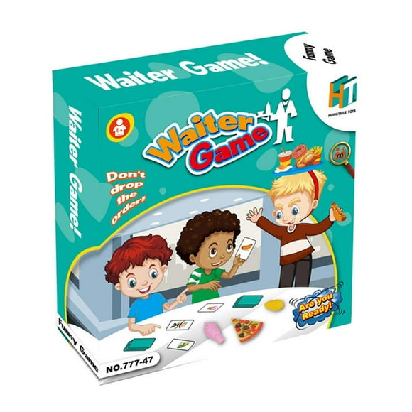 Shengyu Desktop Waiter Game Guessing Food English Card Game Entertainment Toys