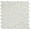 Aura, variant on Pixie Wave Blue 3/4-in Penny Round Fabric Look Matte Glass Mosaic Wall and Floor Tile