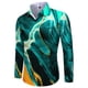 thumbnail image 1 of Nuevas camisas florales de estilo de pintura al óleo de moda para hombres, camisas de manga larga con solapa con estampado 3D, ropa informal vintage ajustada para mujeres, 1 of 6