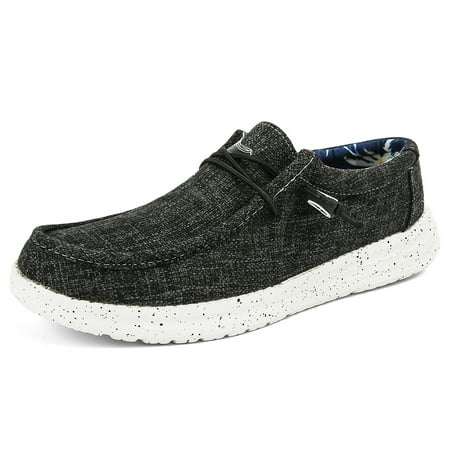 

Men‘s Loafer Shoes Lightweight Canvas Slip On Casual Sneakers
