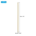 thumbnail image 2 of Uxcell 5/32 x 4 Inch Dowel Rods Wood Sticks Unfinished Wooden Dowel Rods Round Dowels Sticks 100 Pcs, 2 of 6