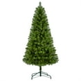 thumbnail image 3 of UHOMEPRO 7FT Classic Christmas Tree, 775 PVC Full Branches Tips and 4-Leg Plastic Stand Artificial Green Tree, Easy Setup Green Xmas Tree for Indoor Holiday Home Office Decoration, 3 of 9