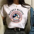 thumbnail image 3 of Camiseta de algodón de verano para niños, camiseta con estampado de gorro de Mickey Y2k Minnie Mouse, ropa de moda para niño y niña, camisetas Kawaii Disney para bebé, 3 of 5