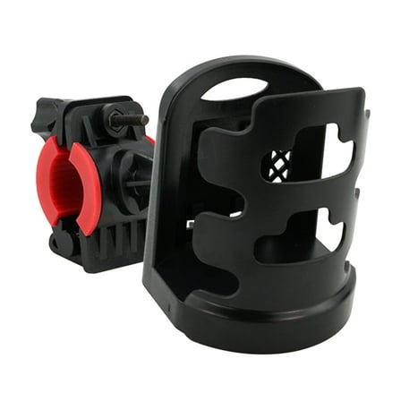 UPKOCH Cup Holder For ATV Motorcycle Cup Holder Black Plastic 1Pack 3.1X3.1in