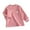 Pink, variant on Girls Basic Sweatshirt 2-9 Years Old Crewneck Fleece Lined Shirts Fall Winter Long Sleeve Pullover Cute Tops, Pink, 7 Years