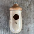 thumbnail image 6 of Podn Hummingbird House Natural Woods * 3pcs 5.5 * 2.6 in, 6 of 8