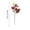 Red, variant on Artificial Lily Flower Stem 31.5 Inches Tall, Large Imitation Floral Arrangement for Floor Vase, Realistic Perfume Lily for Wedding and Hotel Lobby Decor, Assembly Required, Multi Color