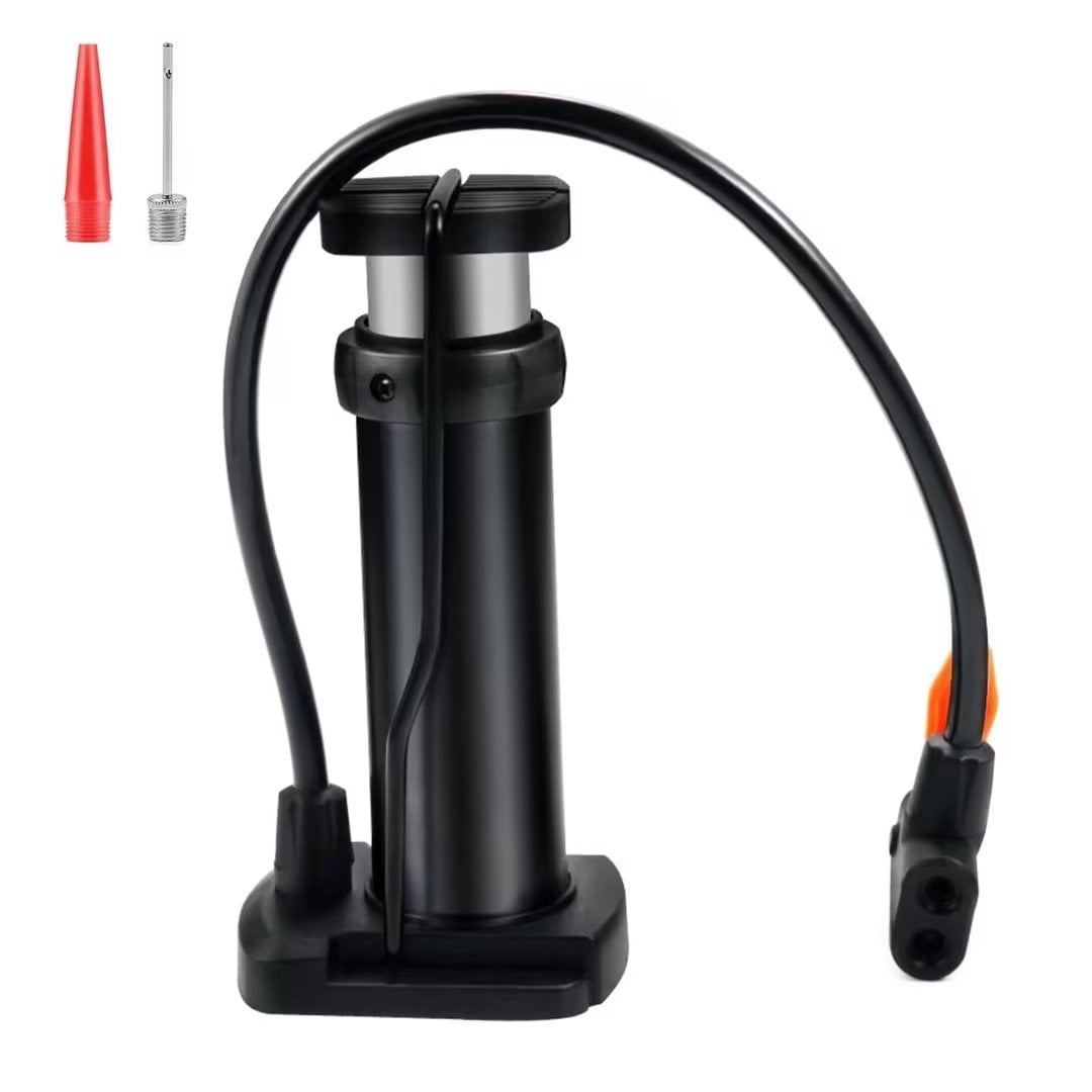 Schanno Bike Pump, Ball Pump Mini Portable Bicycle Floor Pump with