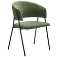 thumbnail image 5 of Side Dining Chair, Set of 2, Black, Fabric, Bar Pub Cafe Bistro Dining Kitchen Hospitality Restaurant, Modern Contemporary, HB37468, 5 of 10