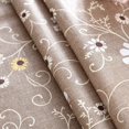 thumbnail image 6 of Vinyl Table Cloth Cover Small Square Table, Plastic PVC Waterproof Oilcloth Tablecloth, Wipeable Tablecloths for Parties Card Table, Outdoor, Camping Tan Floral, 52 x 52 Inch, 6 of 6