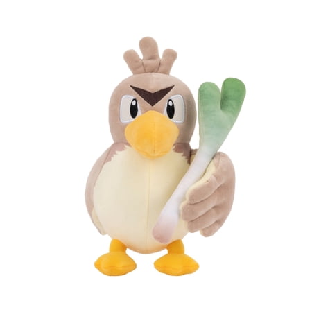 Pokemon Farfetch'd Plush - 8-Inch Soft Plush with Authentic Details