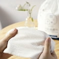 thumbnail image 3 of serony 1 Rouleau de Serviette de Visage Jetable en Coton Tissu Non Tissé Point de Rupture Lingette Douce, 3 of 8