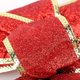 thumbnail image 3 of CHAO Lazo de cinta navideña (rojo), 23cm de tamaño grande, lazos de mariposa, adornos de cinta, decoración navideña para regalo, guirnalda artesanal, 5 uds., 3 of 5