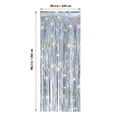 thumbnail image 2 of BESTYASH 4Ud Fringe Foil Plateado Para Fiesta Ambiente Único Ideal Para Celebraciones En Casa, 2 of 6
