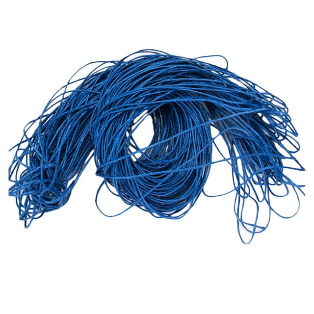 Cordón de algodón encerado de 45M y 1mm para hacer collares y pulseras artesanales en U perfecl Cordón de algodón encerado