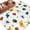 White Green, variant on 5'x7' Area Rugs for Living Room Bedroom, Spring Butterfly Dragonfly Washable Rug Carpet Runner Indoor Outdoor, Farmhouse Botanical Floral Non Slip Floor Mats Area Rug for Kitchen, Nursery