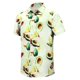 thumbnail image 4 of Camisas con estampado floral tropical en 3D para hombre, camisas y blusas hawaianas casuales de manga corta, camisa de playa con botones para hombre, 4 of 4