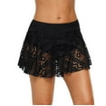 thumbnail image 1 of Bas de Bikini Tankini Taille Haute à Poche Zippée pour Femmes, 1 of 3