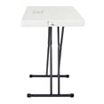 thumbnail image 2 of Mesa plegable Duna Verona Rectangular 75.5 cm Blanca, 2 of 4