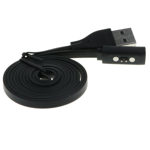 Cable de Carga USB Hugo Negro Para Pebble Time Round Pebble Time Pebble Pebble 2 Pebble 2 SE