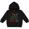 thumbnail image 2 of Inktastic My Grandma and Grandpa Love Me Toddler Hoodie, 2 of 4