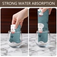 thumbnail image 6 of 6 Pcs Funny Kitchen Towels,Blue Christmas Snowman Pattern Microfiber Dish Towels,Kitchen Tea Towels,Kitchen Towel Set (18" X 26"), 6 of 7
