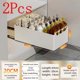 thumbnail image 1 of Nuevo estante de almacenamiento de cocina con rieles deslizantes, tipo cajonera extraíble, bandeja de almacenamiento, caja de especias, estante de almacenamiento, organizador de armarios, 1 of 4