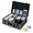 M600-Black, variant on Toploaders Storbox For 3" X 4" 35pt Rigid Cards Trading & Sports Graded Rating With 7 Diy Sponge Partitions (holds 600+ M600-silv