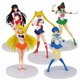 thumbnail image 1 of Sailor Moon - Super moon bunny, agua helada, luna, oro, madera, agua, fuego, adorno, modelo PVC17CM5 piezas17CM zhangyuxiang unisex, 1 of 2
