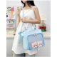 thumbnail image 3 of LHSHID Cute Ribbon Japanese Ita Bag Large Tote Crossbody Bag Messenger Bag for Women Aesthetic Bag Y2K Purse (White), 3 of 6