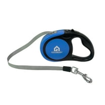 KennelMaster Small 10 ft. Gray Retractable Dog Leash