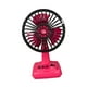 thumbnail image 3 of Ventilador de escritorio pequeño, refrigeración por aire, diseño, ventilador personal portátil de 3 velocidades para rojo, 3 of 9