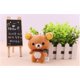 thumbnail image 1 of Juguete de peluche de oso Rilakkuma de 11CM, muñeco de peluche, llavero de diseño, colgante, Kawaii, 1 unidad, 1 of 5