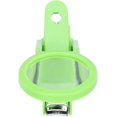 thumbnail image 3 of Coupe-Ongles, Coupe-Ongles en Acier Inoxydable Réglable avec Loupe, Effet Complet (Vert), 3 of 8